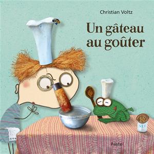 Bulletin de l'été - Christian Voltz, Un gâteau au goûter, Pastel, frs 17.40