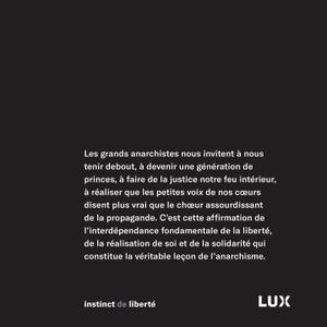 Bulletin de l'été - George Woodcock, L’anarchisme. Une histoire des idées et mouvements libertaires, Lux, frs 35.10
