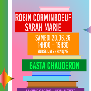 Fières lectures 7 - Robin Corminboeuf et Sarah Marie