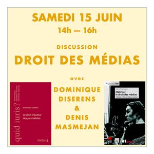 DISCUSSION - "DROIT DES MEDIAS"